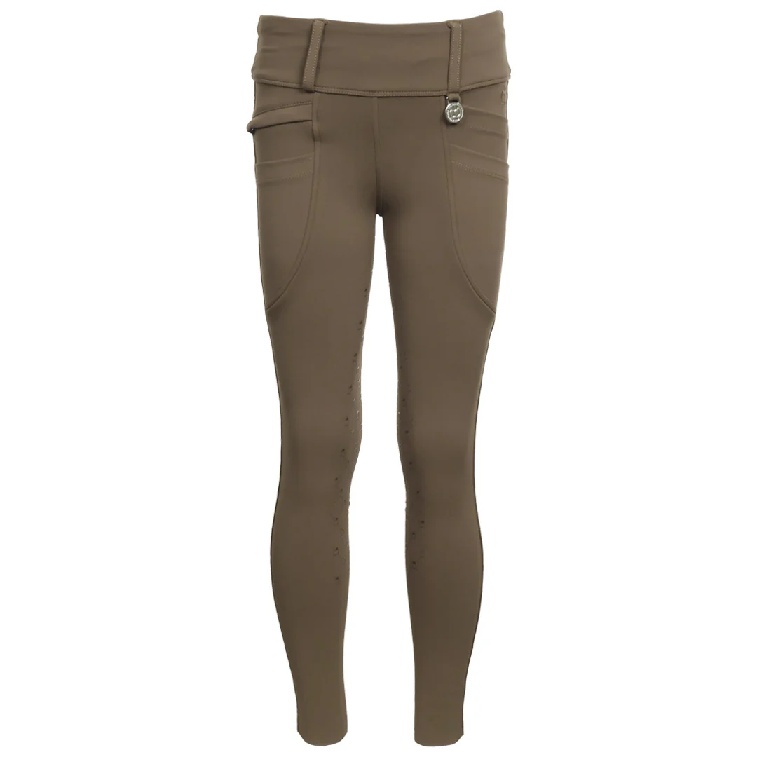 Dapplebay Kids Essential Silicone Full Seat Tights-Chestnut - Image 13