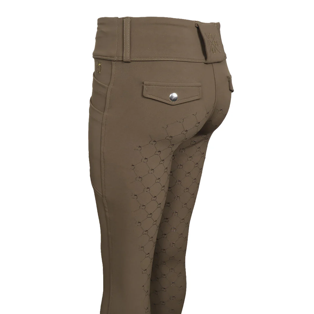 Dapplebay Kids Essential Silicone Full Seat Tights-Chestnut - Image 15