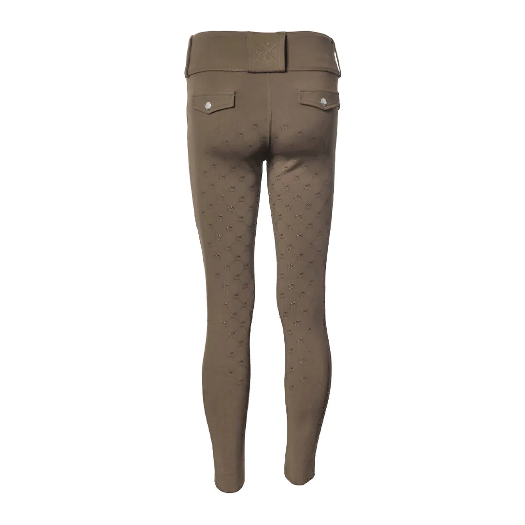 Dapplebay Kids Essential Silicone Full Seat Tights-Chestnut - Image 16