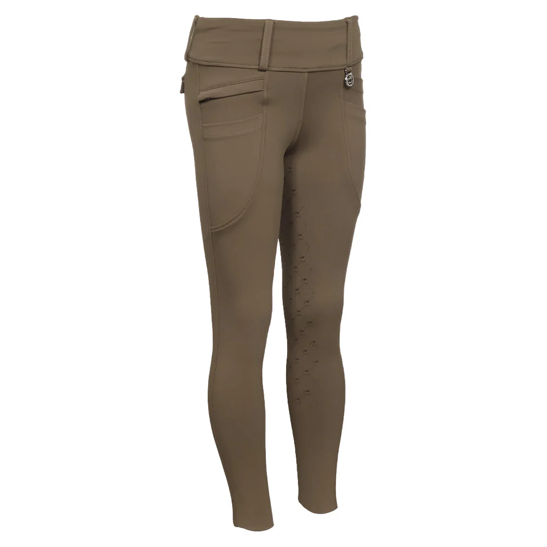 Dapplebay Kids Essential Silicone Full Seat Tights-Chestnut - Image 17