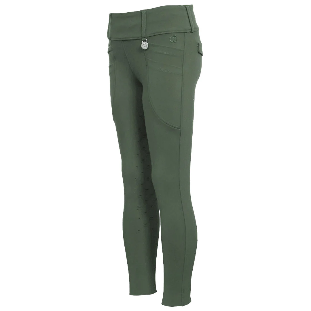 Dapplebay Kids Essential Silicone Full Seat Tights-Rosemary - Image 2