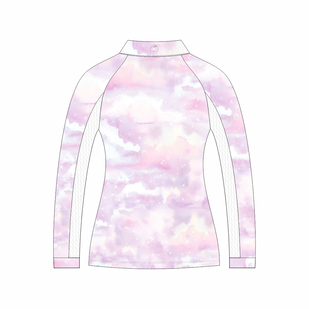 Dapplebay Kids Lavender Haze 1/4 Zip - Long Sleeve - Image 2