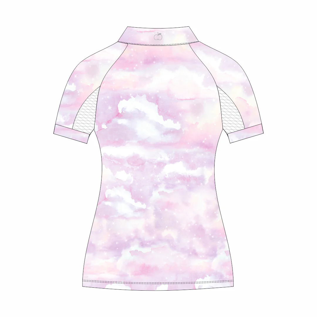 Dapplebay Kids Lavender Haze 1/4 Zip - Short Sleeve - Image 2