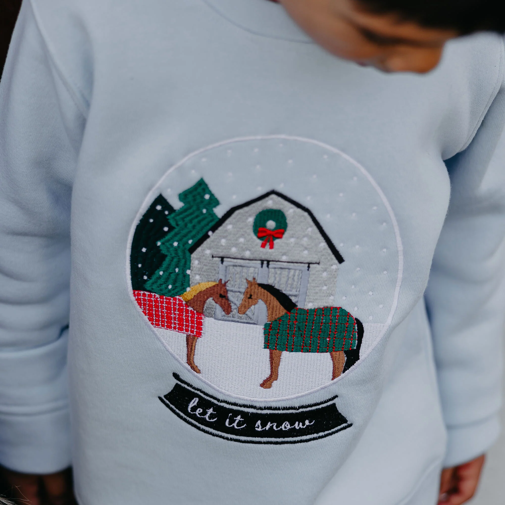 Dapplebay Kid's Let It Snow Sweatshirt - Image 2