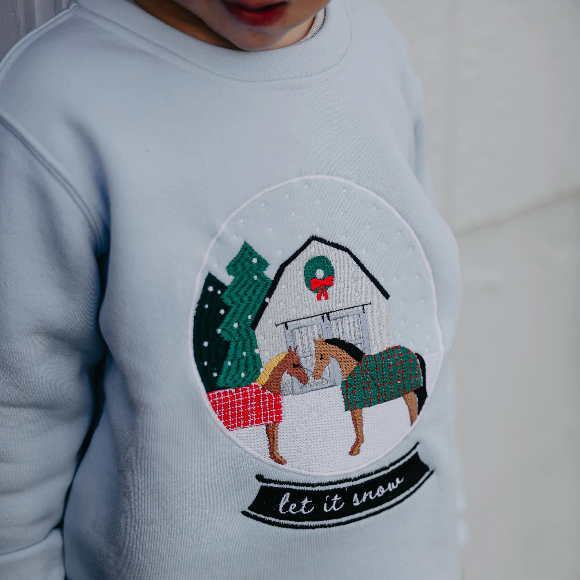Dapplebay Kid's Let It Snow Sweatshirt - Image 3