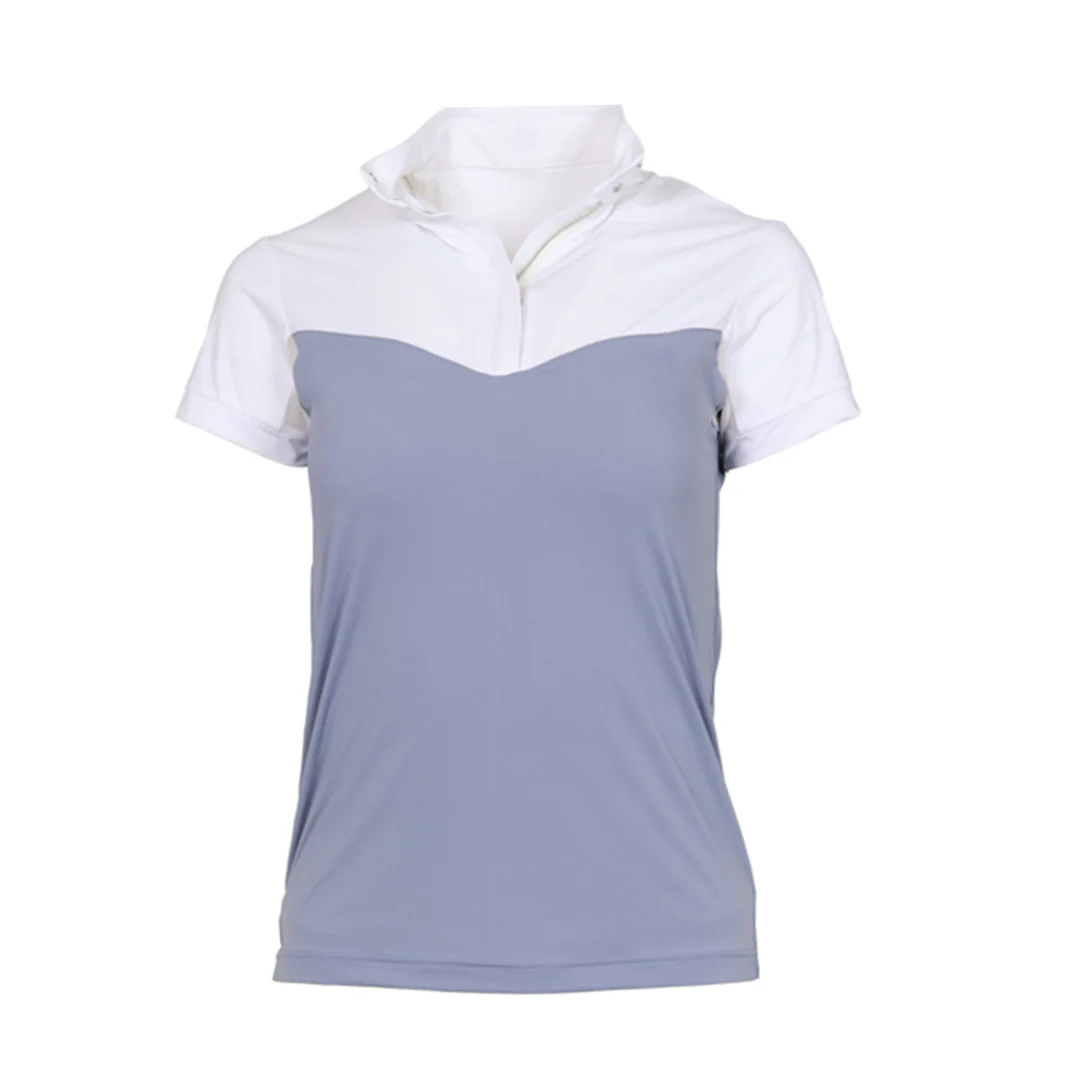 Dapplebay Lady 1/4 Zip SS Show Top-Moonrise - Image 7