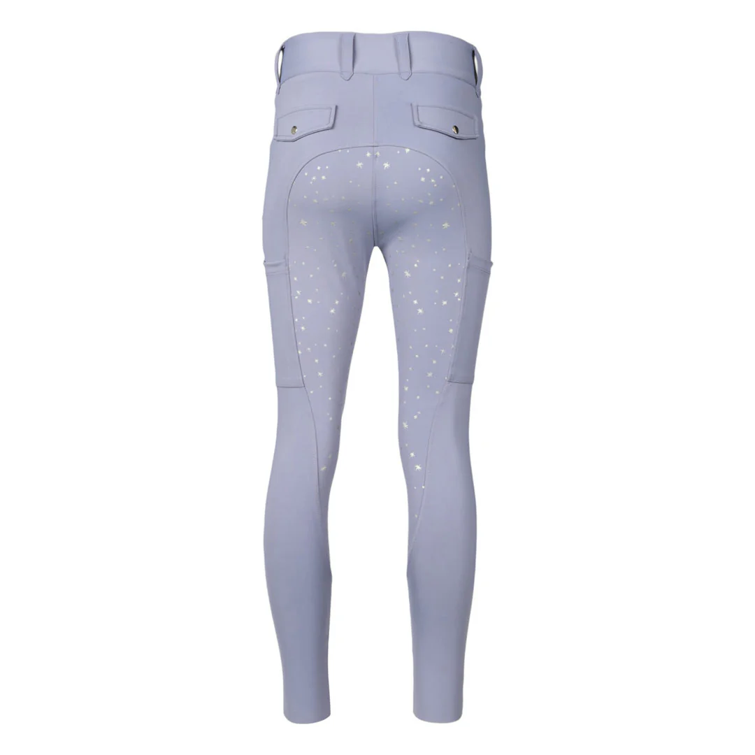 Dapplebay Lavender Haze Compression Full Seat Riding Breeches - Image 4