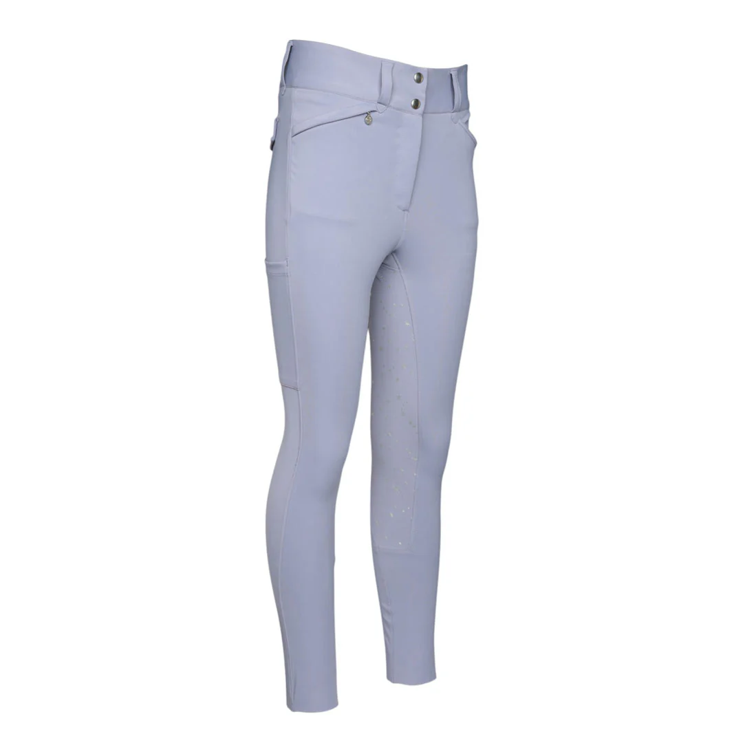Dapplebay Lavender Haze Compression Full Seat Riding Breeches - Image 5