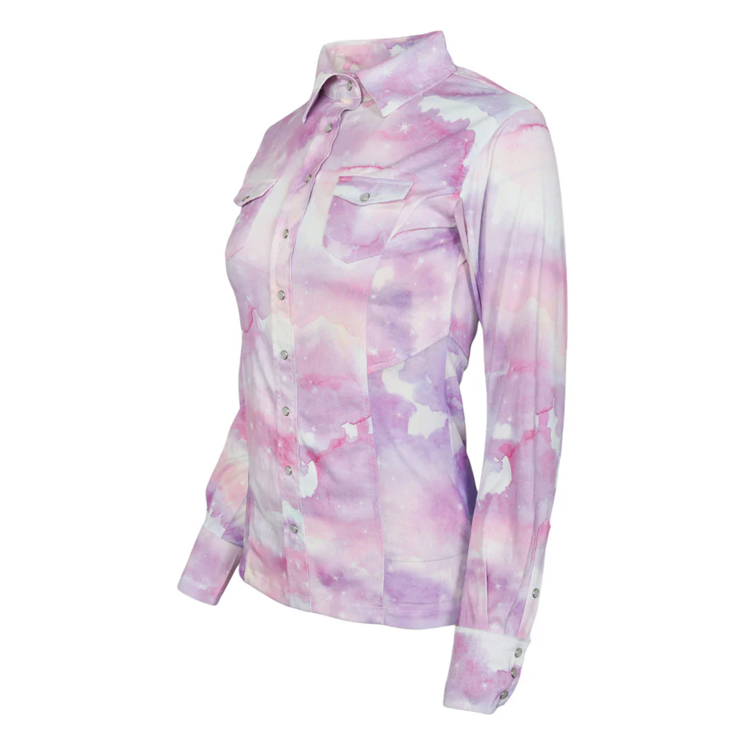 Dapplebay Lavender Haze Western Shirt - Image 2