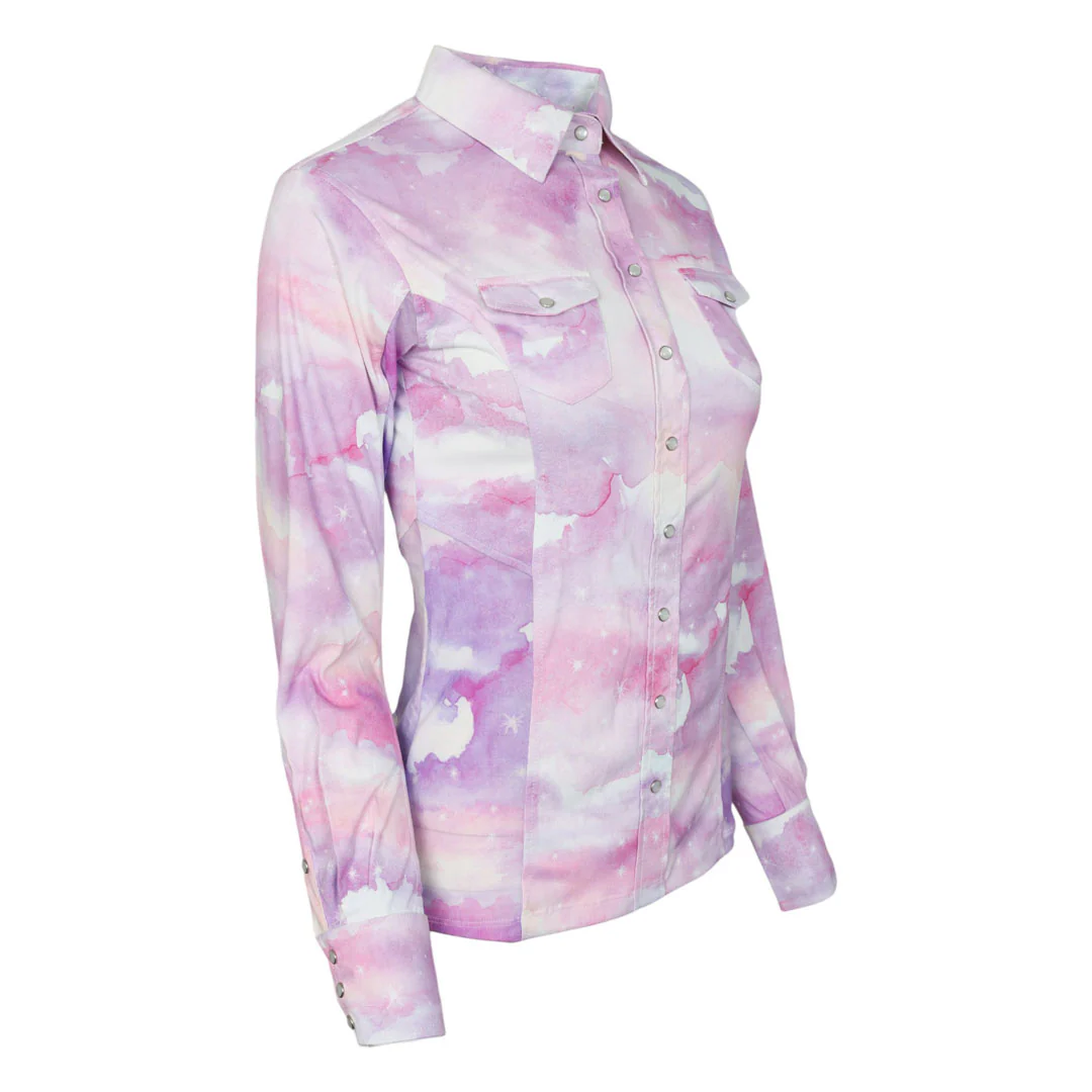 Dapplebay Lavender Haze Western Shirt - Image 4