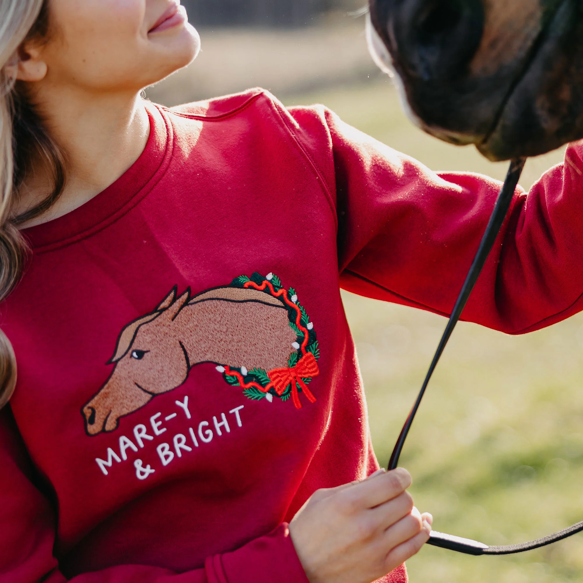 Dapplebay Mare-y & Bright Crewneck  Sweatshirt - Image 3