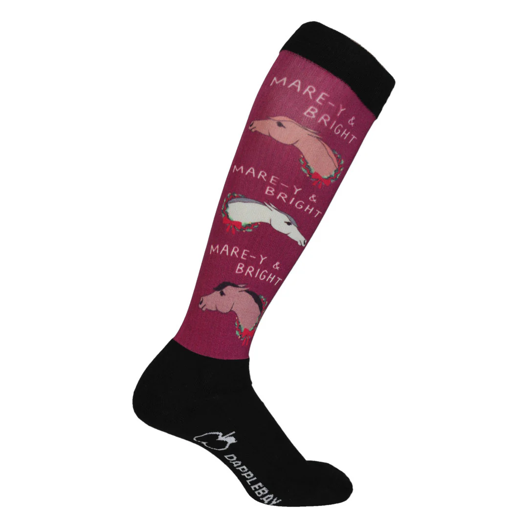 Dapplebay Mare-y & Bright Slick Boot Socks - Image 2