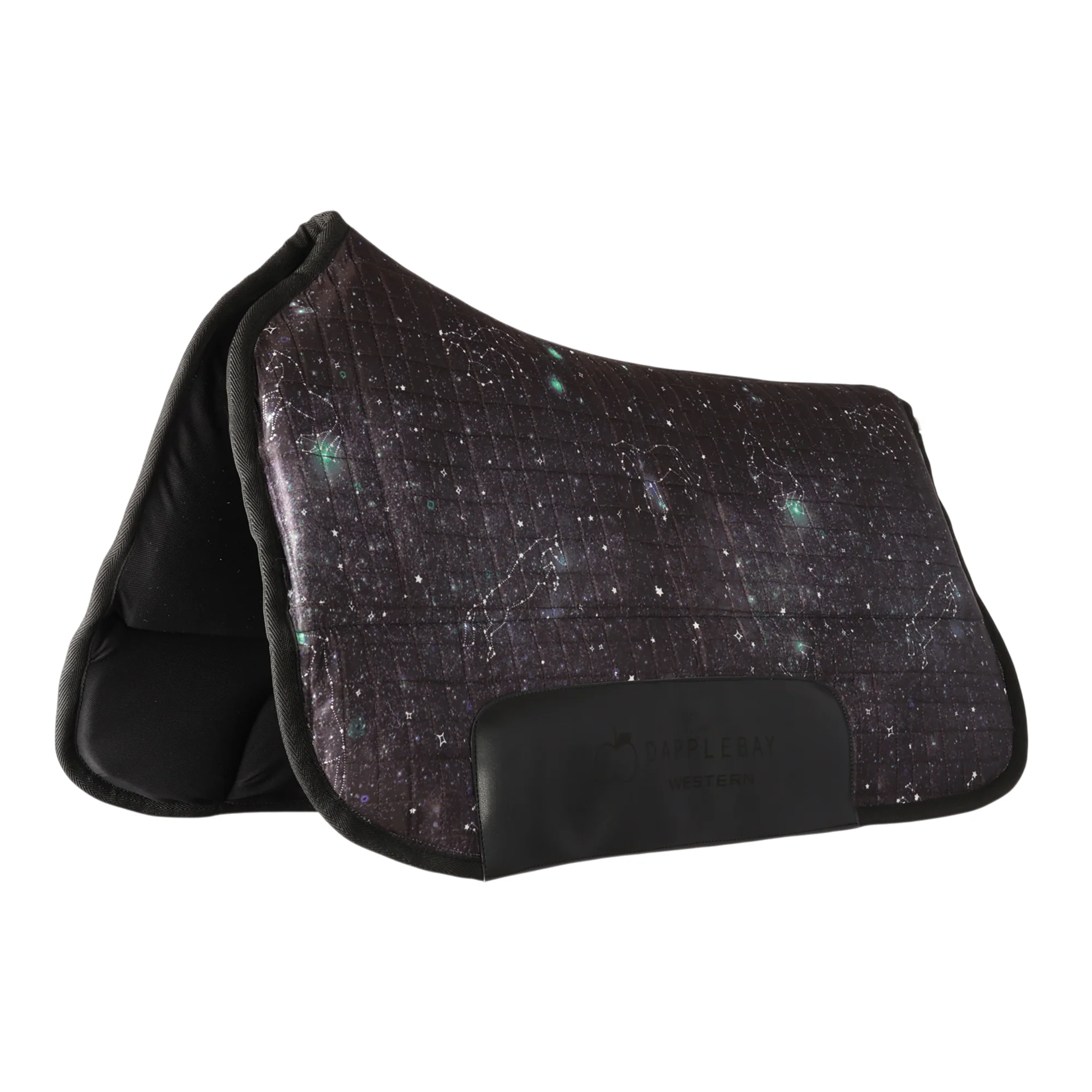 Dapplebay Midnight Constellation Western Saddle Pad - Image 2