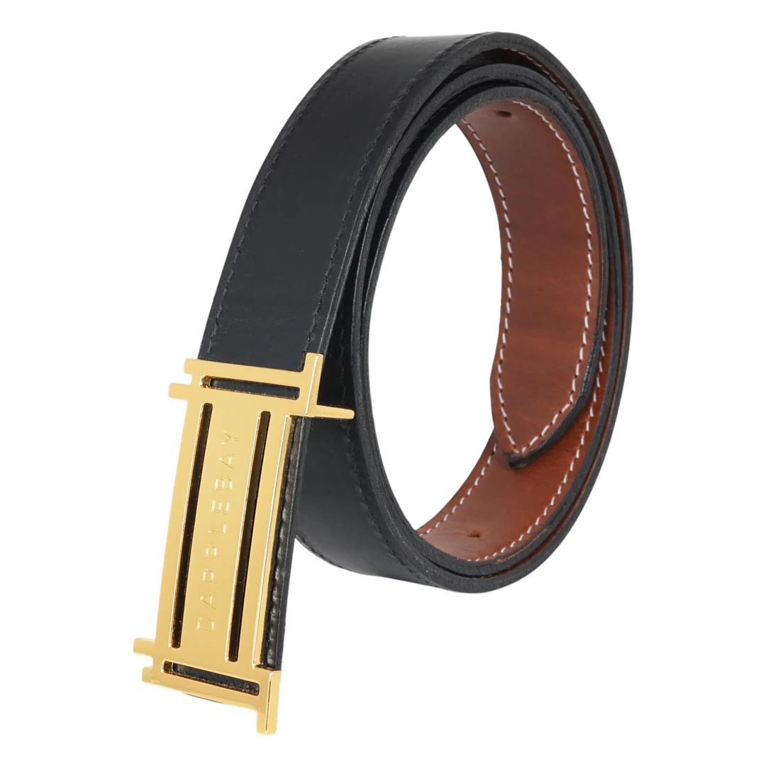 Dapplebay Reversible Jump Belt - Gold - Image 2