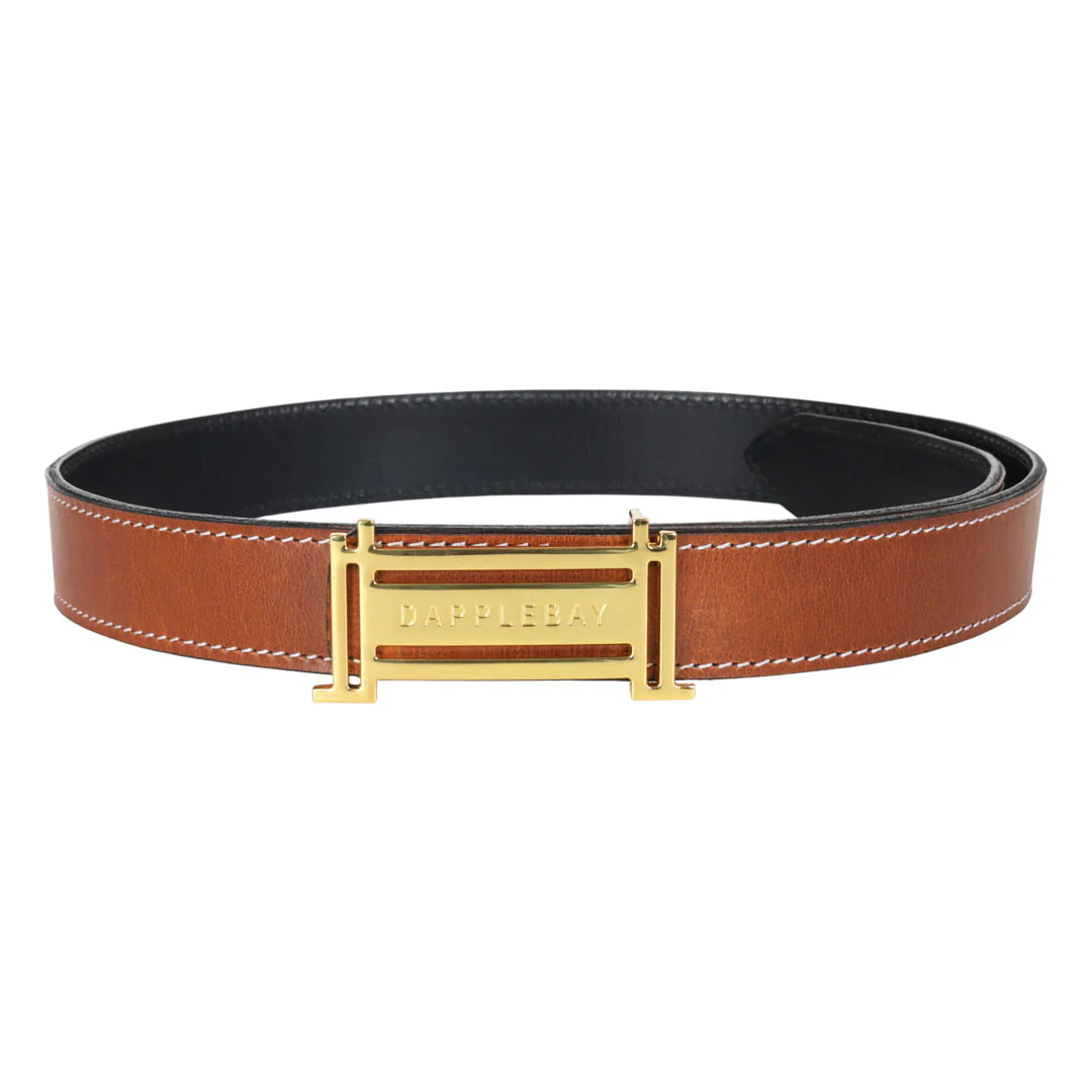 Dapplebay Reversible Jump Belt - Gold - Image 3