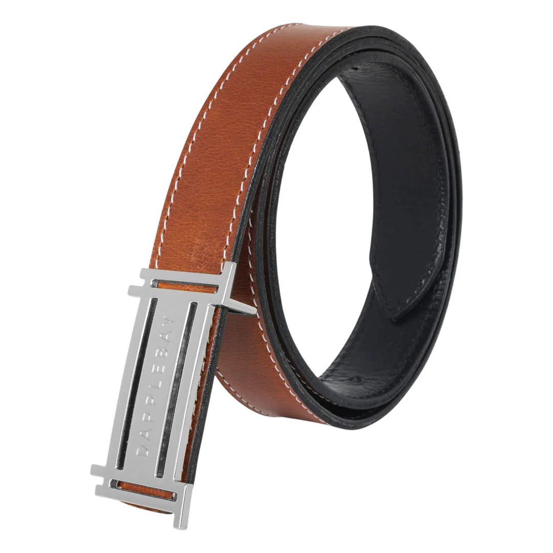 Dapplebay Reversible Jump Belt - Silver - Image 2