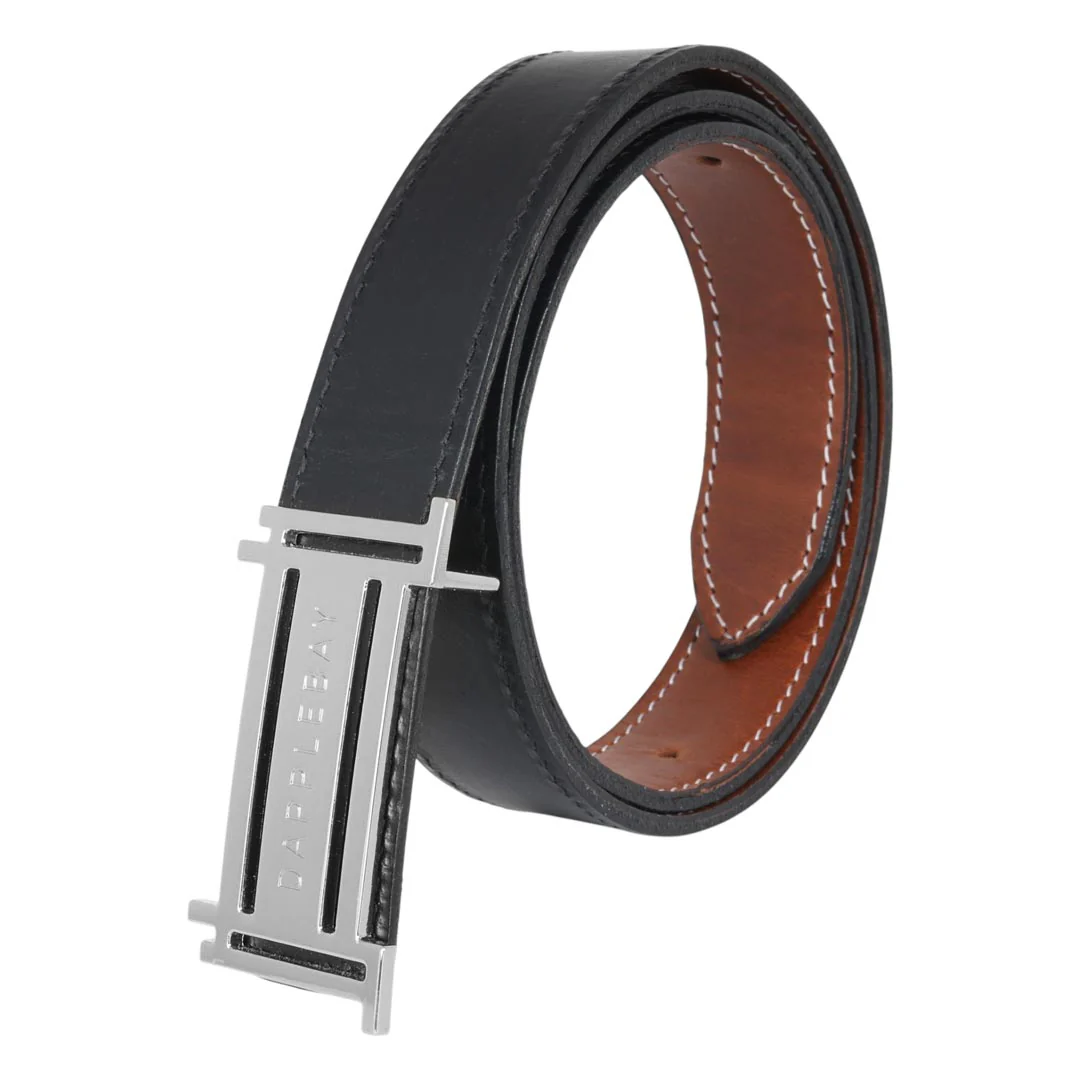 Dapplebay Reversible Jump Belt - Silver - Image 3