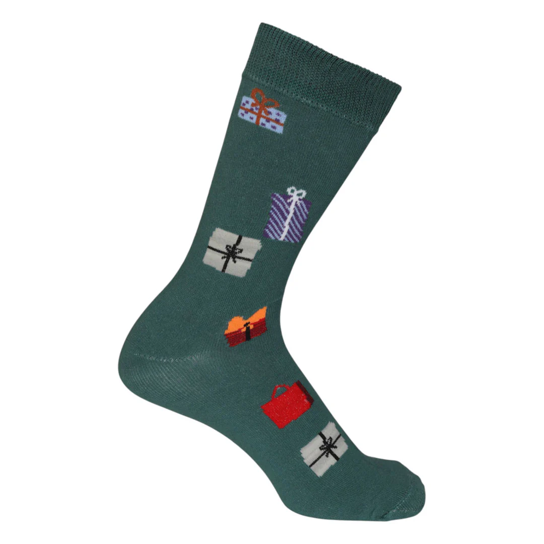 Dapplebay Santa Bay-by Knit Crew Socks - Image 2