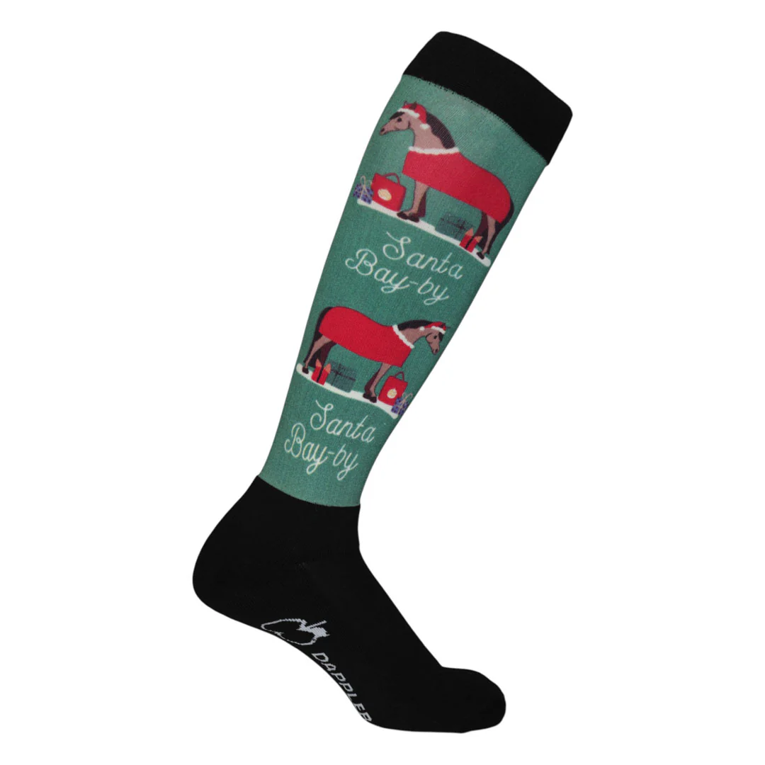 Dapplebay Santa Bay-by Slick Boot Socks - Image 2