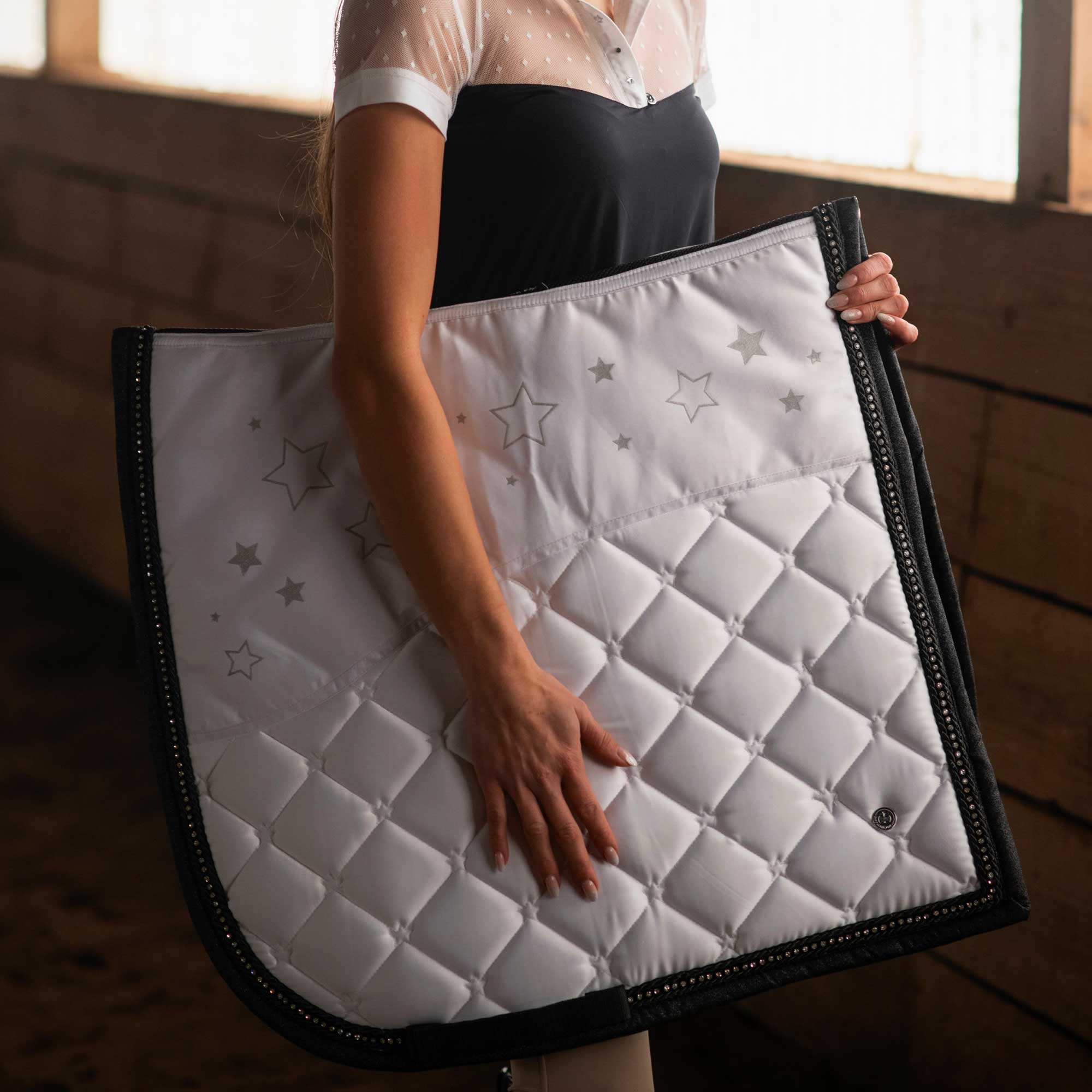 Dapplebay Shine On Dressage Saddle Pad - Image 2