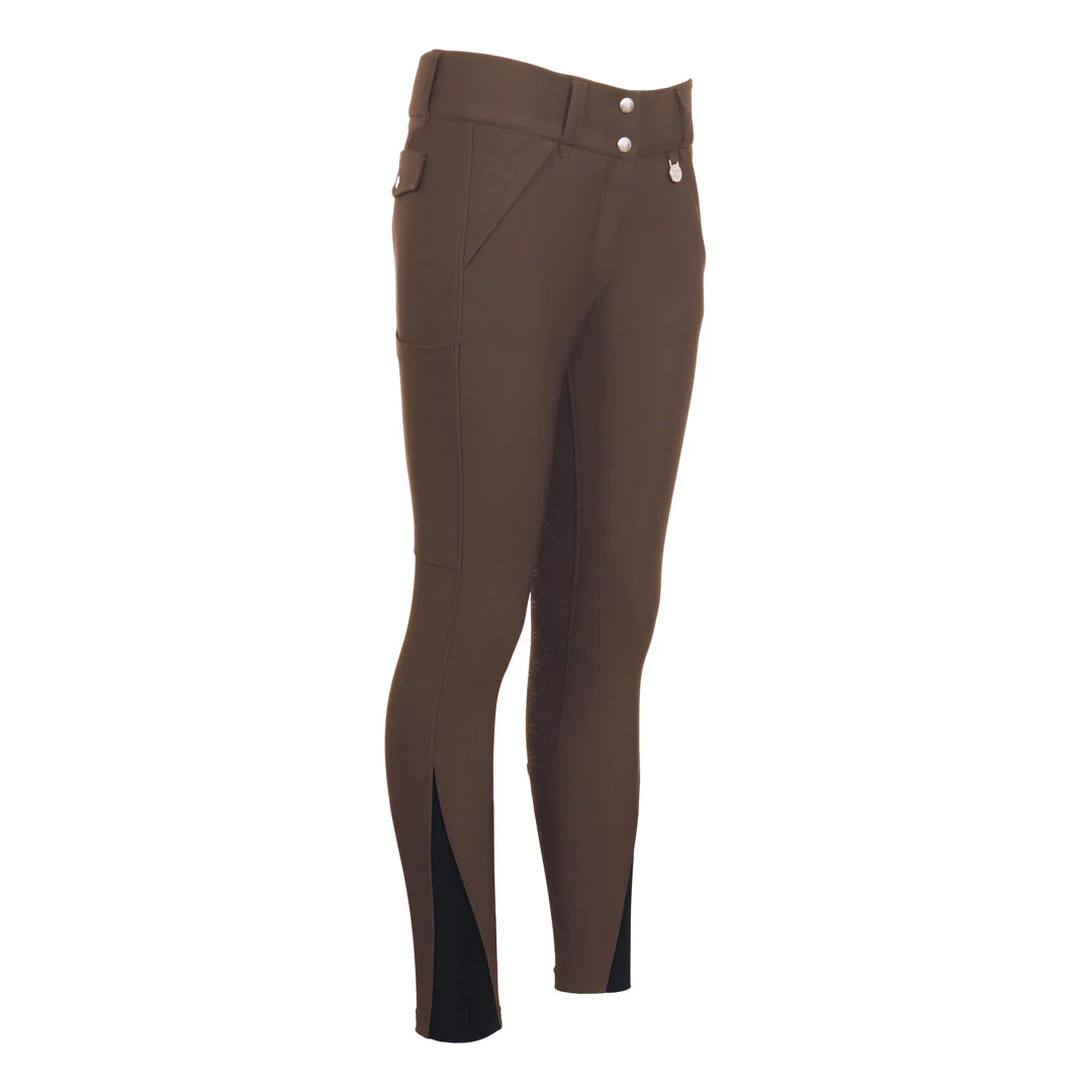Dapplebay Sport Silicone Full Seat Breeches-Chestnut - Image 8
