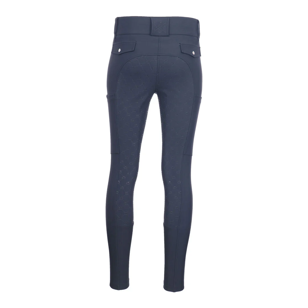 Dapplebay Sport Silicone Full Seat Breeches-Purple Dusk - Image 5