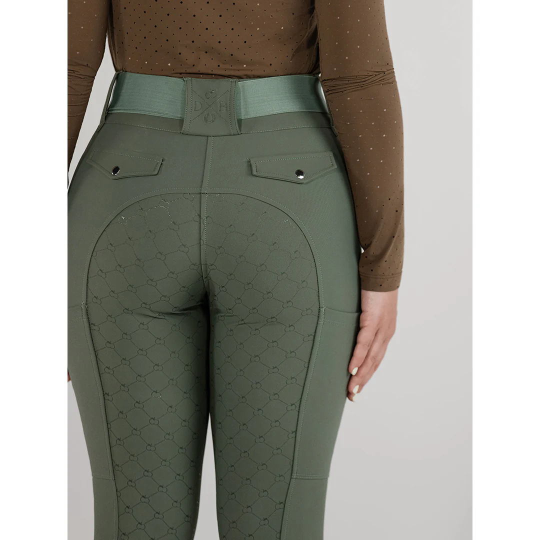 Dapplebay Sport Silicone Full Seat Breeches-Rosemary - Image 3