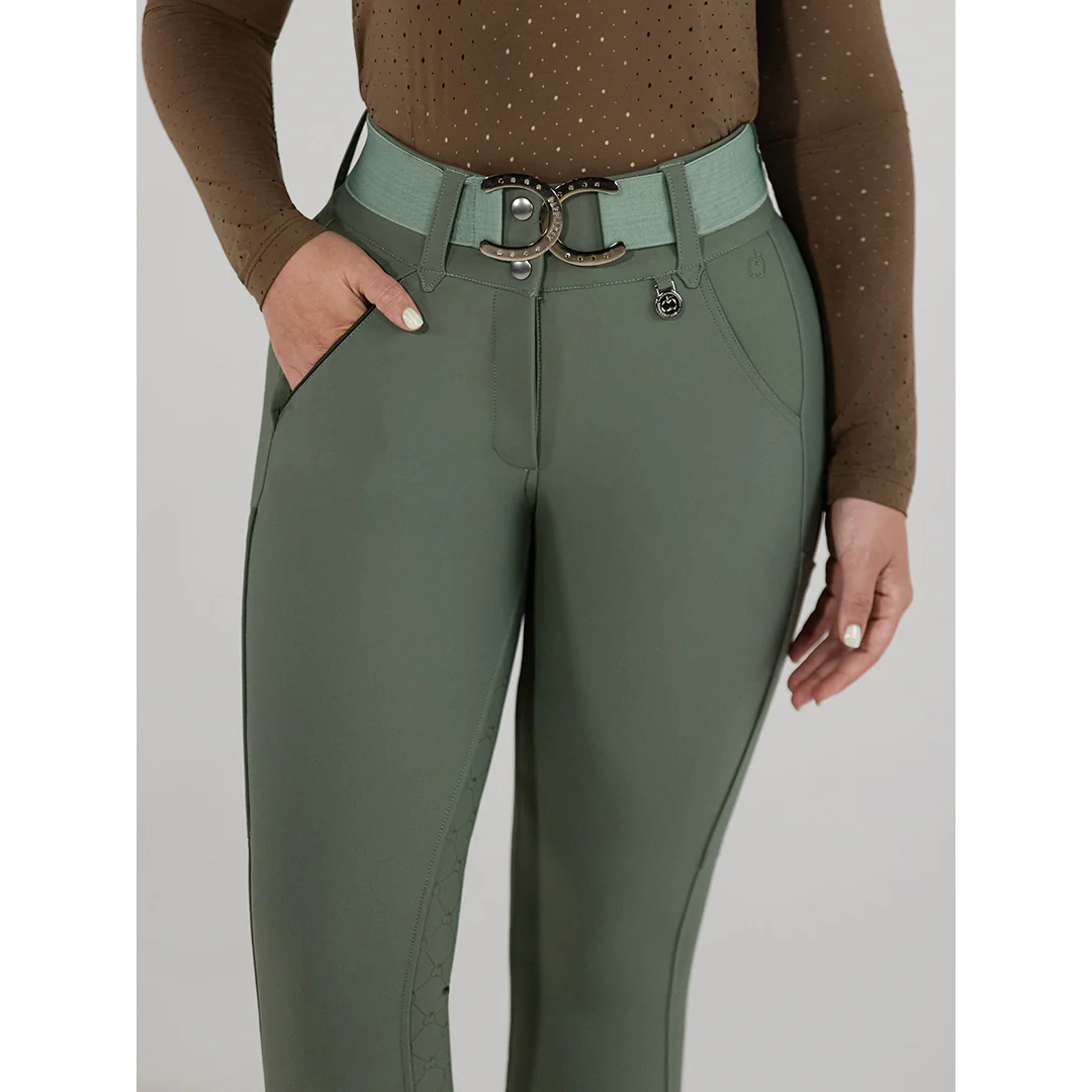 Dapplebay Sport Silicone Full Seat Breeches-Rosemary - Image 4