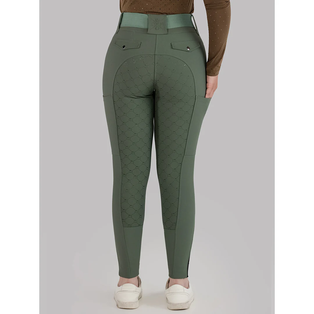 Dapplebay Sport Silicone Full Seat Breeches-Rosemary - Image 6