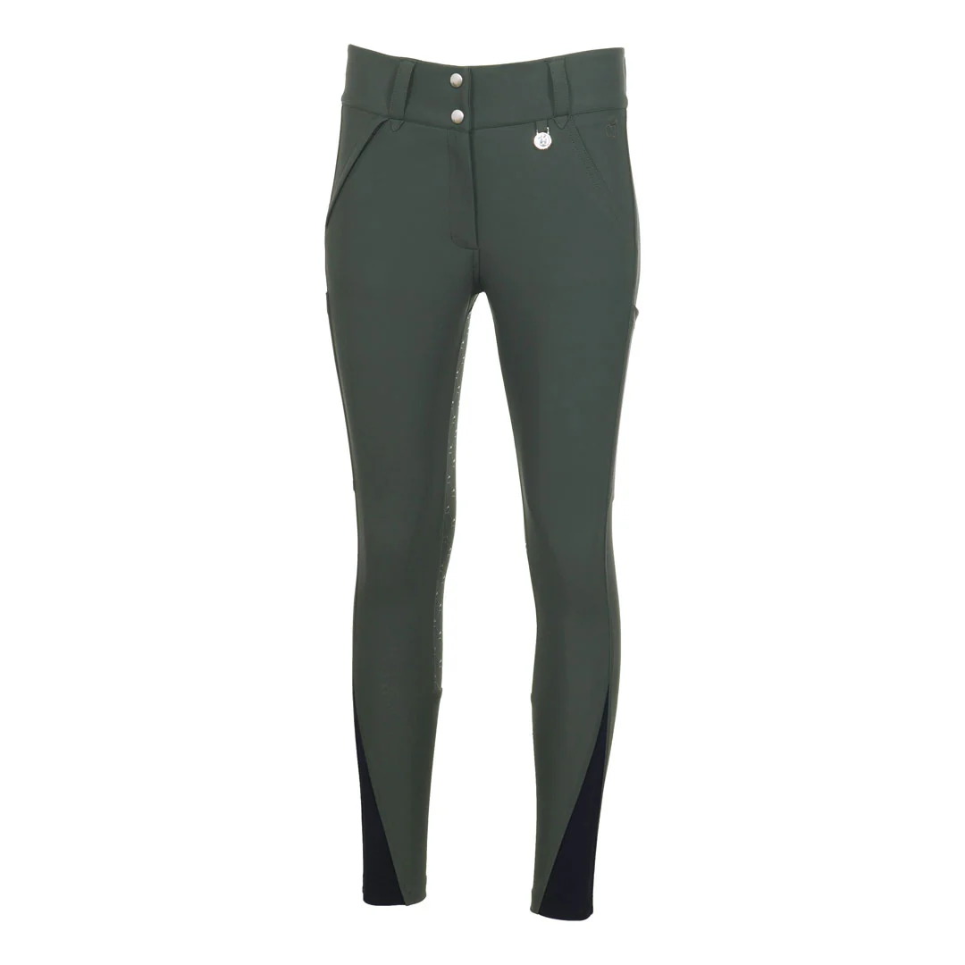 Dapplebay Sport Silicone Full Seat Breeches-Rosemary - Image 7