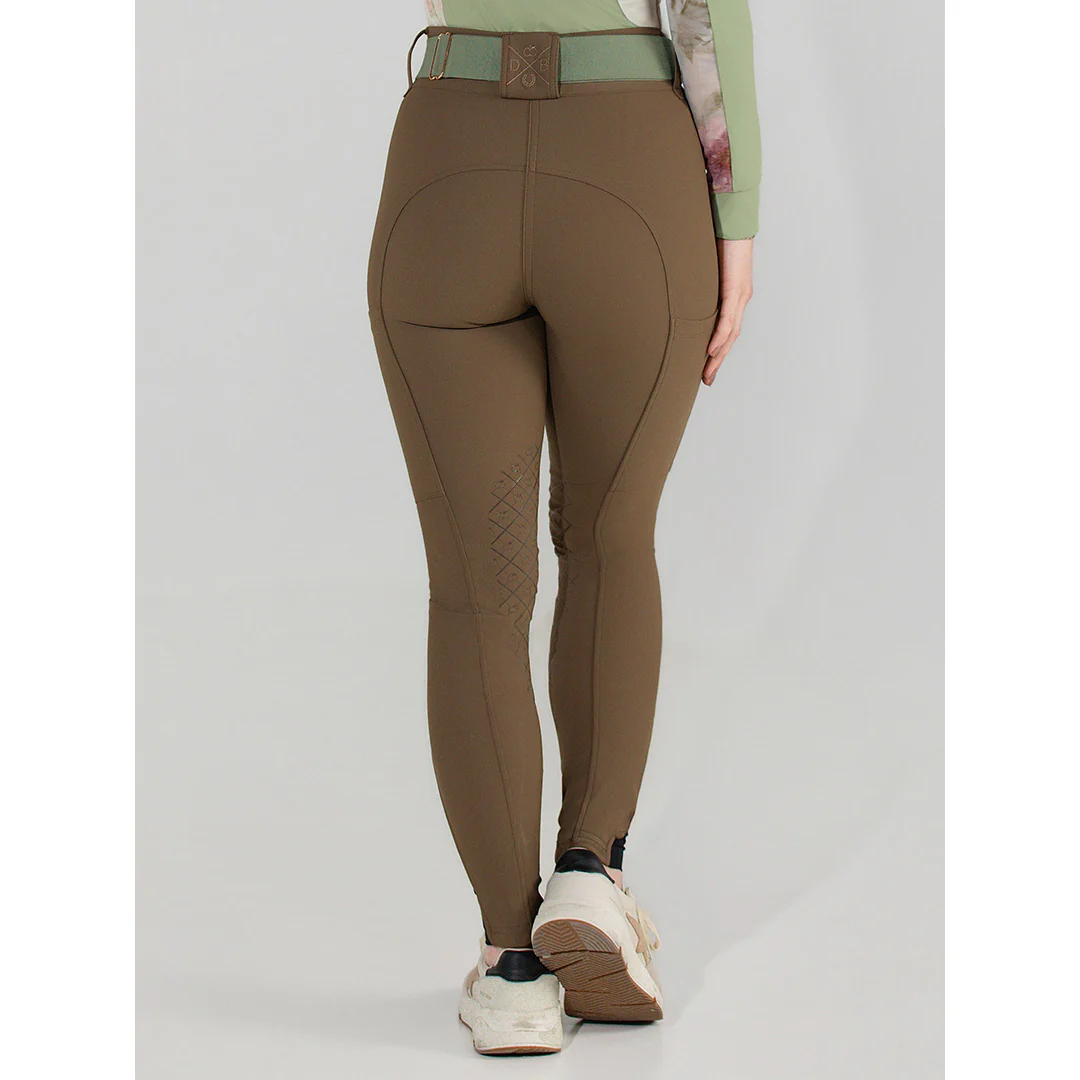 Dapplebay Sport Silicone Knee Patch Breeches-Chestnut - Image 7