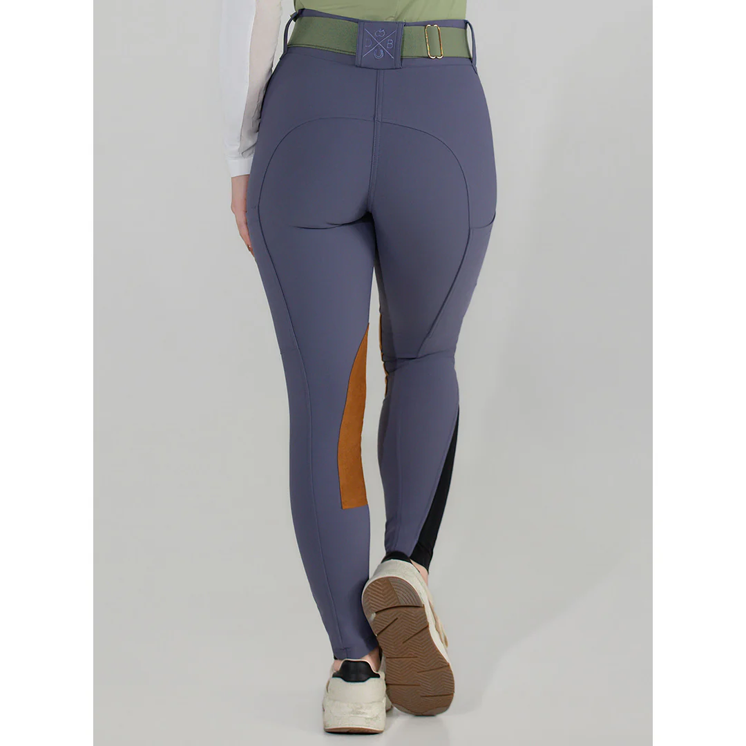Dapplebay Sport Suede Knee Patch Breeches-Purple Dusk - Image 6