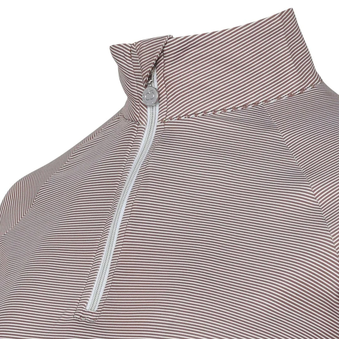 Dapplebay Stripe 1/4 Zip Riding Top - Image 2