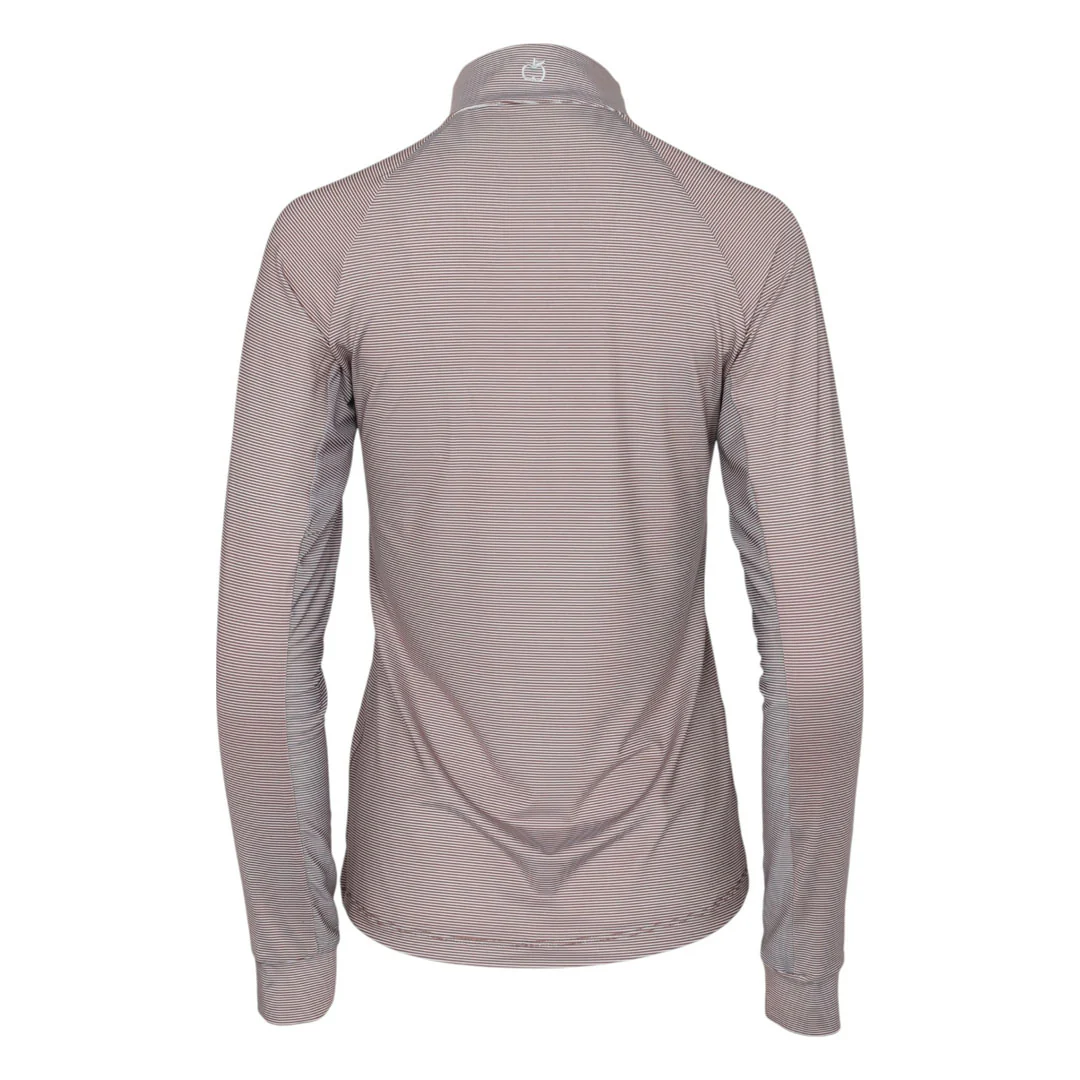 Dapplebay Stripe 1/4 Zip Riding Top - Image 4