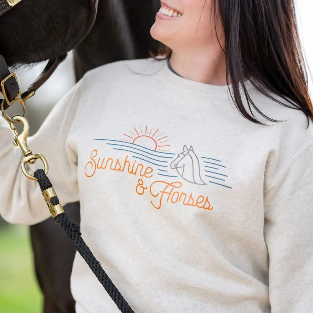 Dapplebay Sunshine & Horses Sweatshirt - Image 2