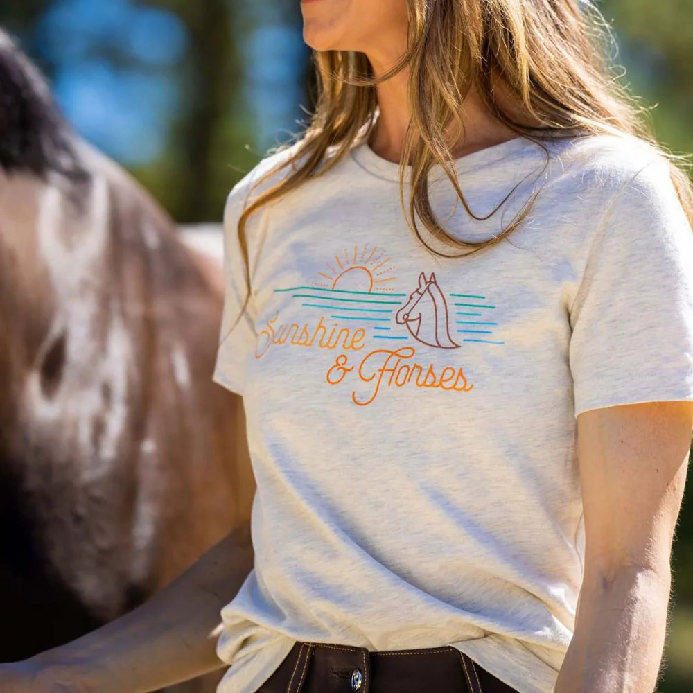 Dapplebay Sunshine & Horses Tee - Image 2