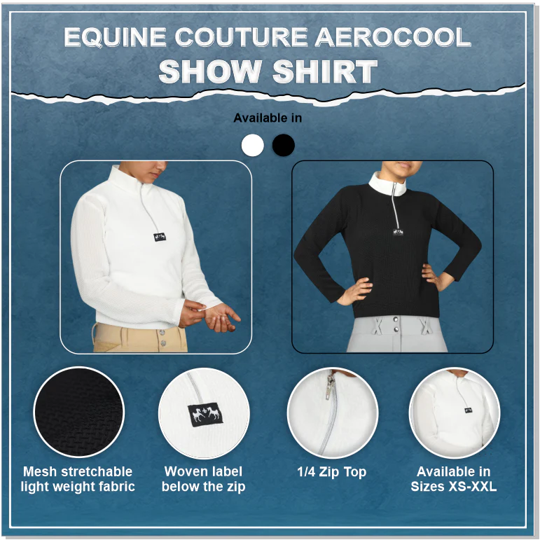 Equine Couture Aerocool Show Shirt - Image 2