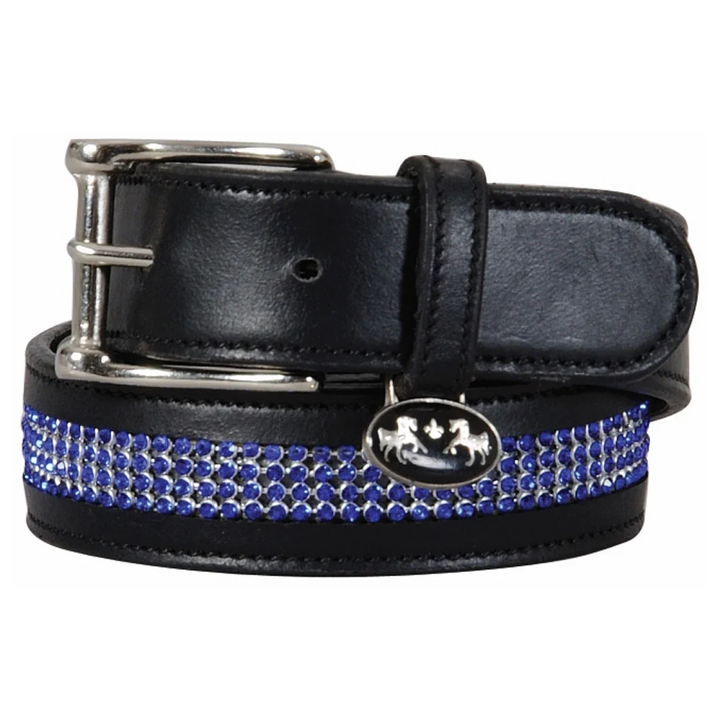 Equine Couture Bling Leather Belt - Regular Leather - Image 2
