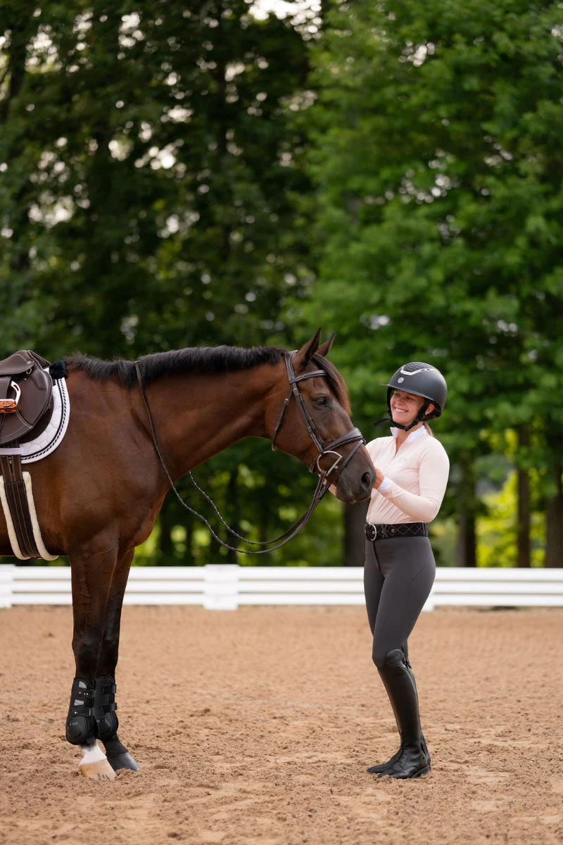 Equine Couture Charlotte Silicone Full Seat Breech - Image 10
