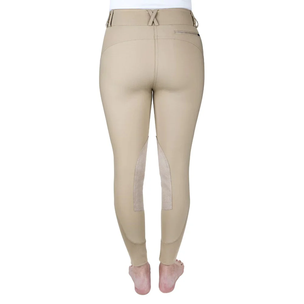 Equine Couture Charlotte Suede Knee Patch Breech - Image 14