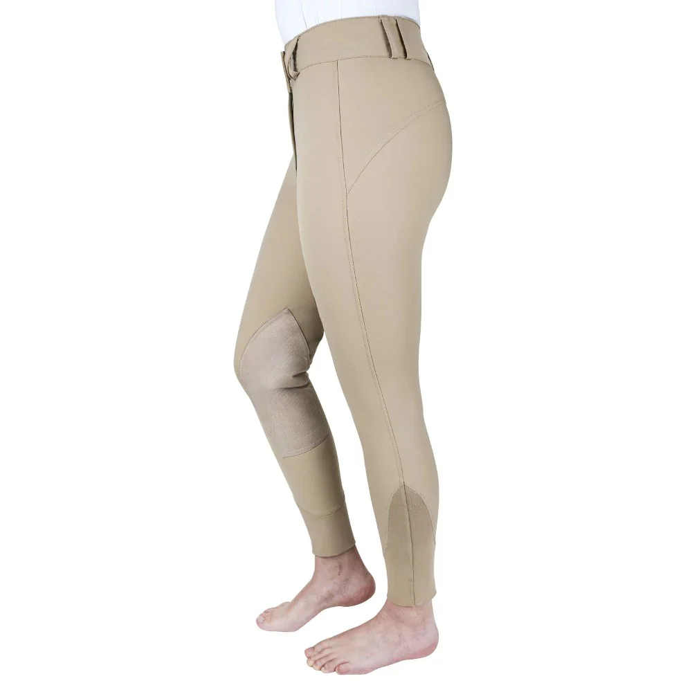 Equine Couture Charlotte Suede Knee Patch Breech - Image 16