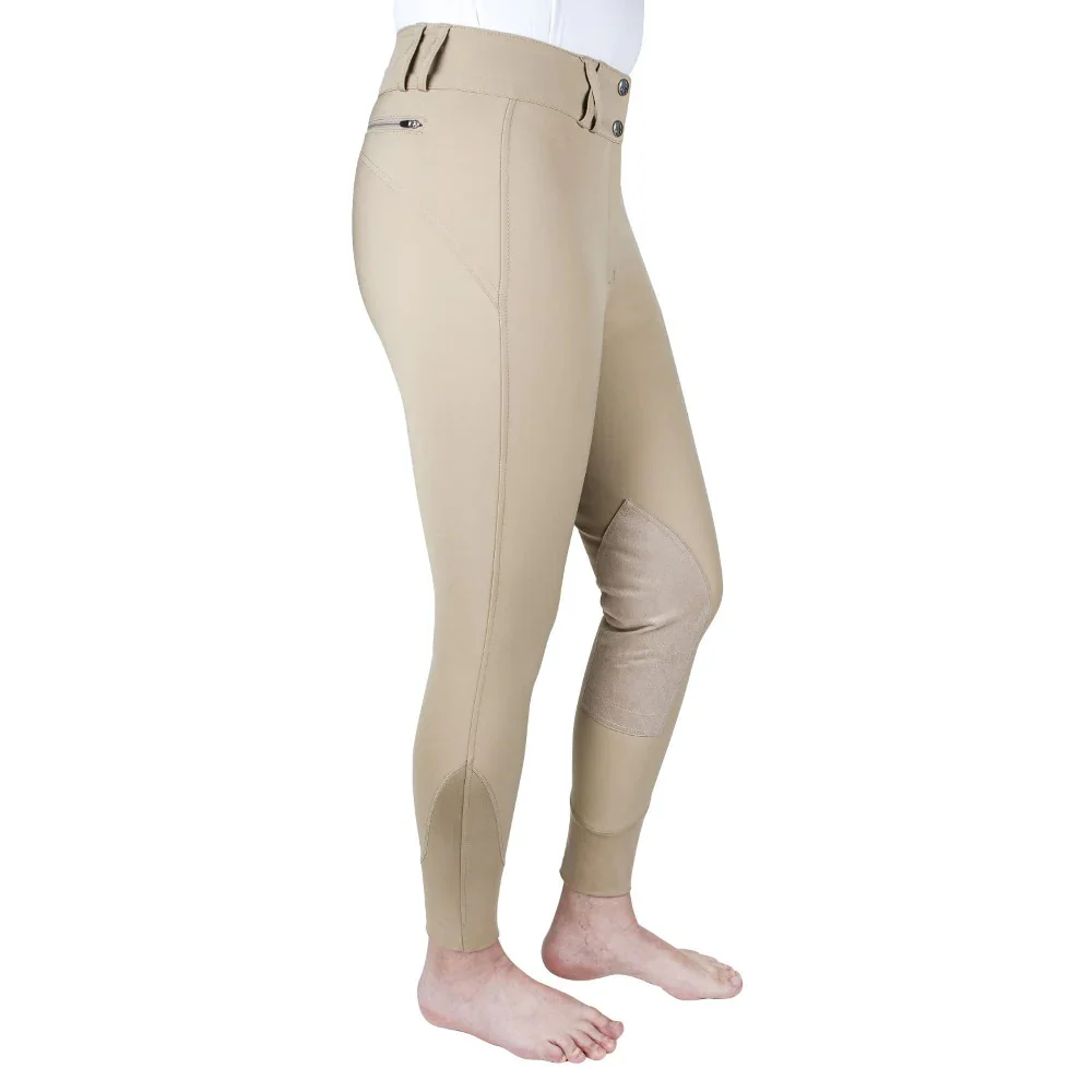 Equine Couture Charlotte Suede Knee Patch Breech - Image 17