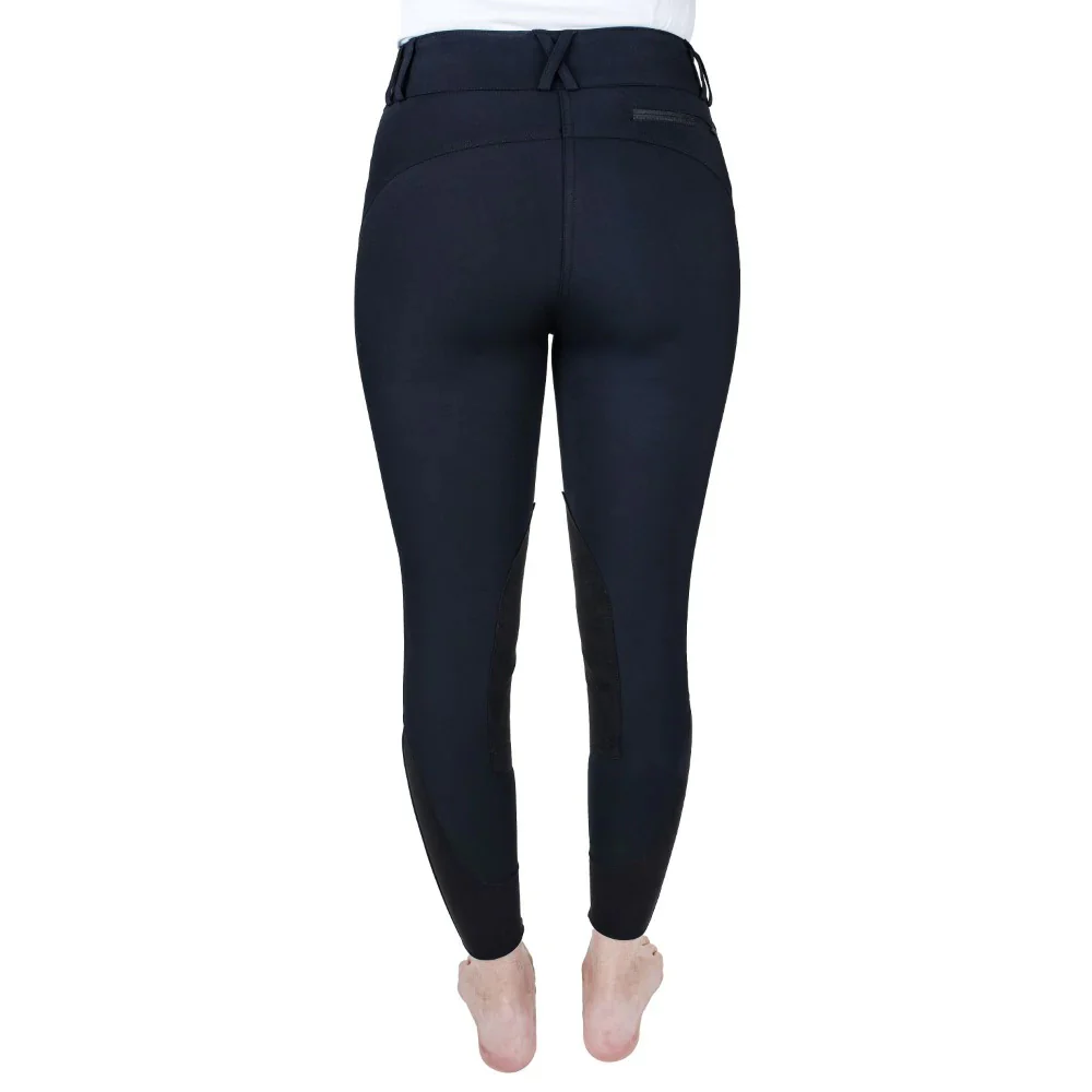 Equine Couture Charlotte Suede Knee Patch Breech - Image 3
