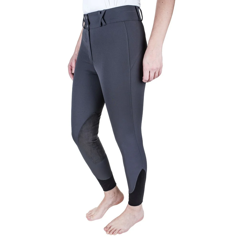 Equine Couture Charlotte Suede Knee Patch Breech - Image 7