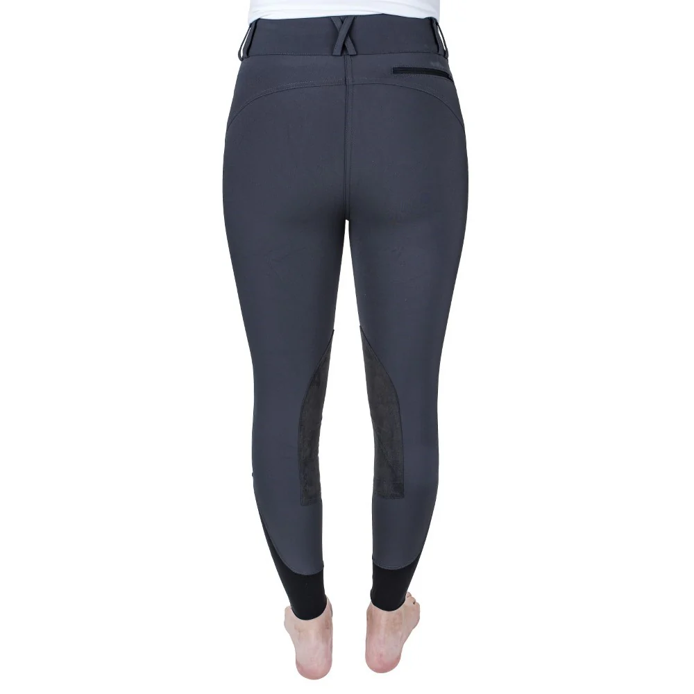 Equine Couture Charlotte Suede Knee Patch Breech - Image 9
