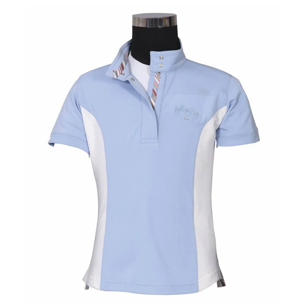 Equine Couture Children's Cara Short Sleeve Show Shirt - Image 5
