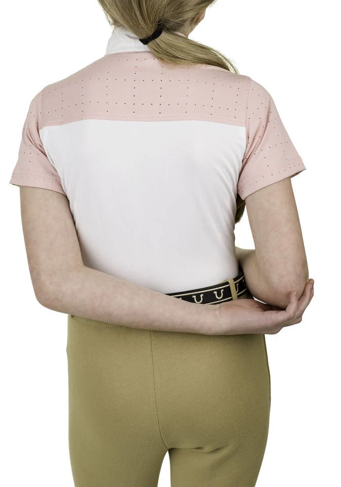 Equine Couture Children'S Magda Equicool Short Sleeve Show Shirt - Image 13