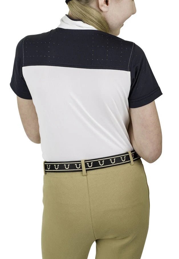 Equine Couture Children'S Magda Equicool Short Sleeve Show Shirt - Image 8