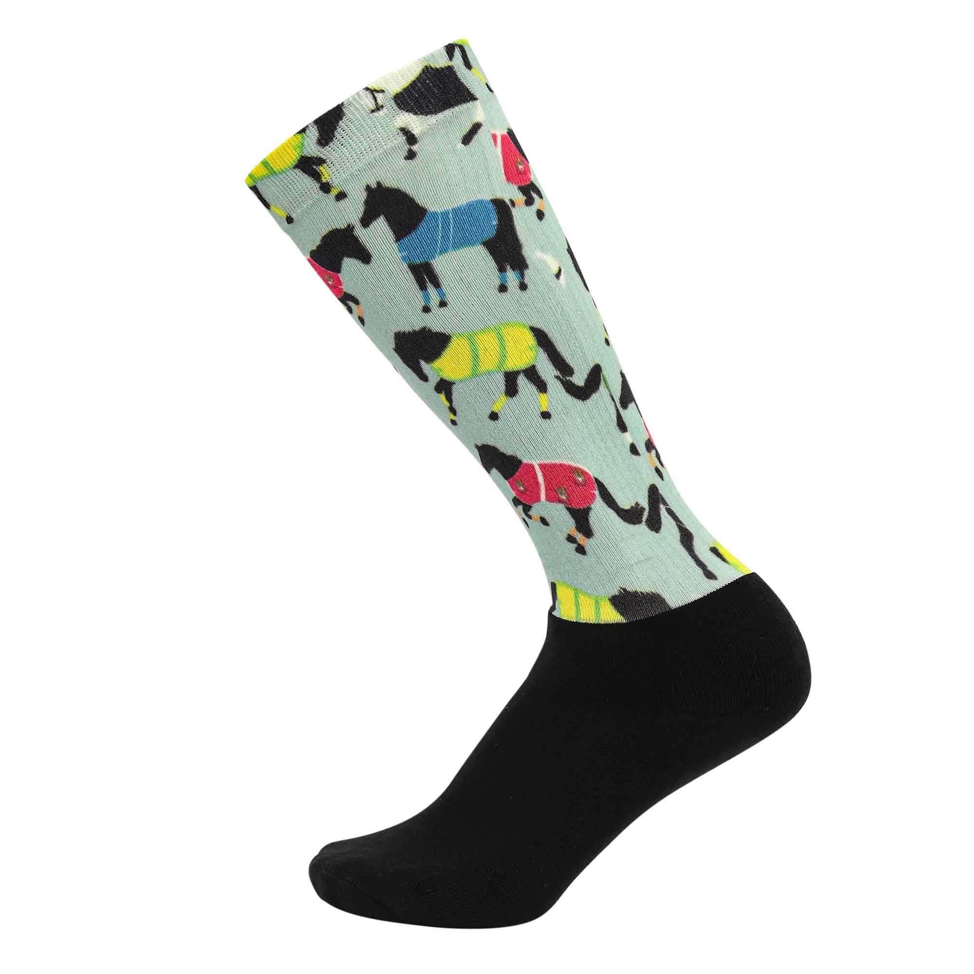 Equine Couture Children'S OTC Boot Socks- All Bundled Up - Image 2