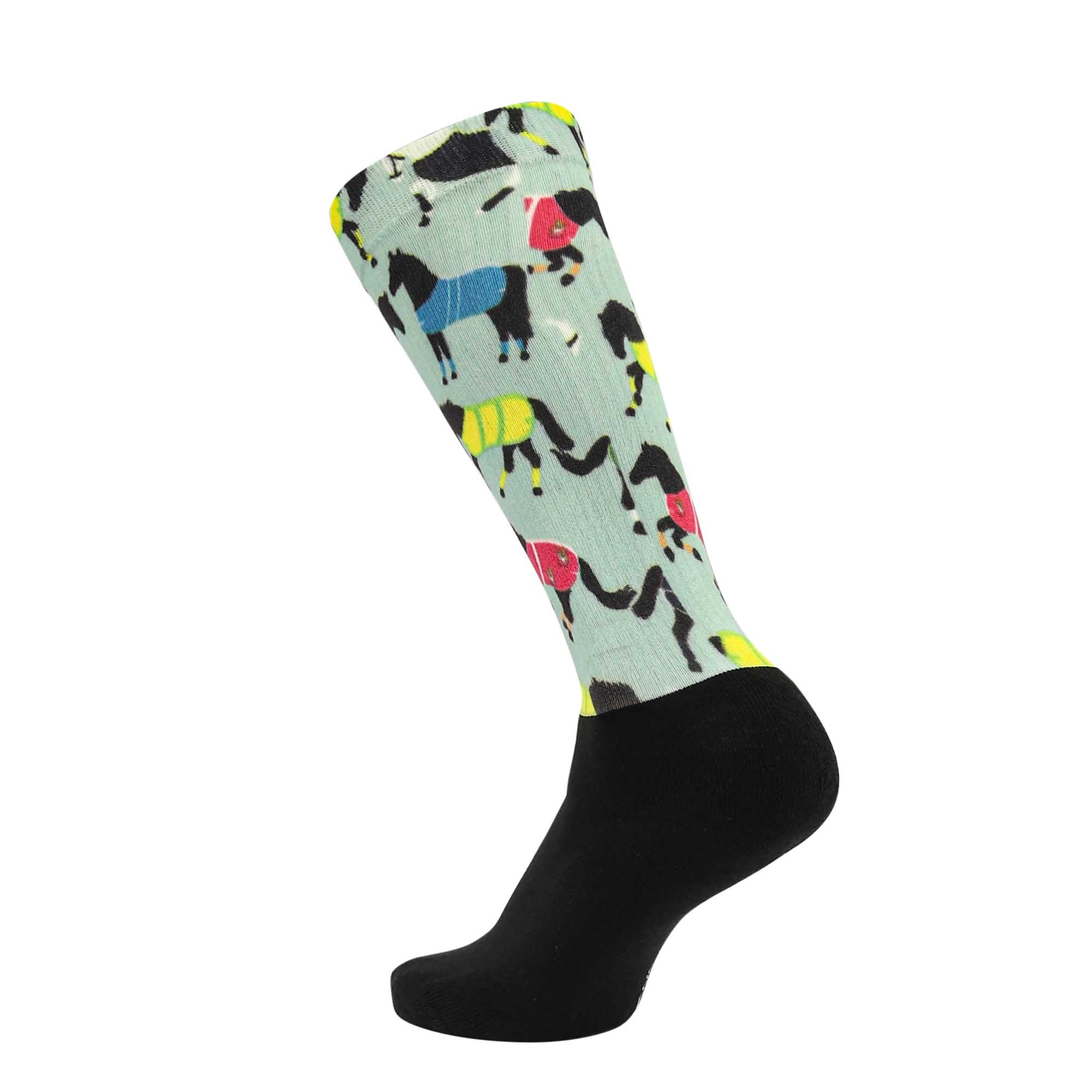 Equine Couture Children'S OTC Boot Socks- All Bundled Up - Image 3